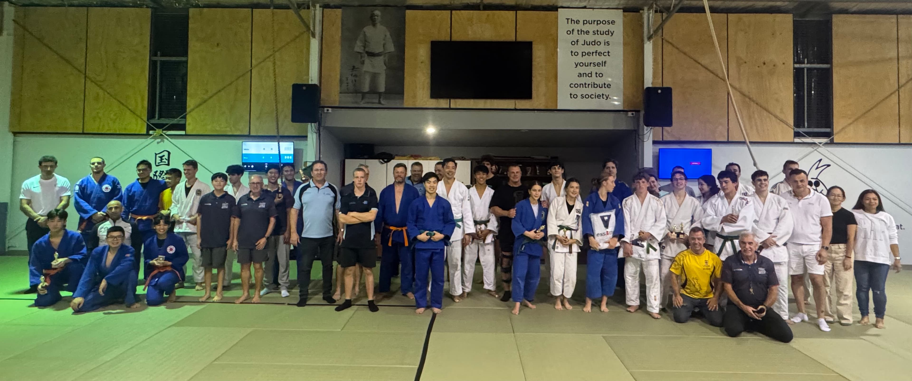 IIJC group photo after Kick Ass Kyu Grades event